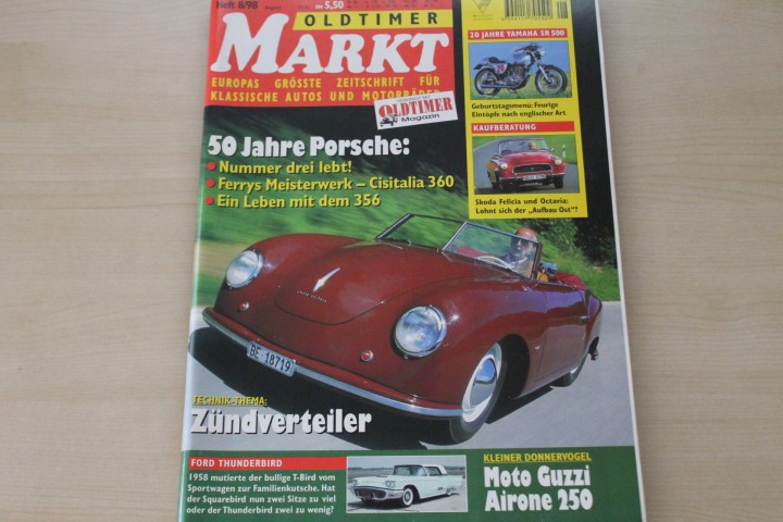 Deckblatt Oldtimer Markt (08/1998)